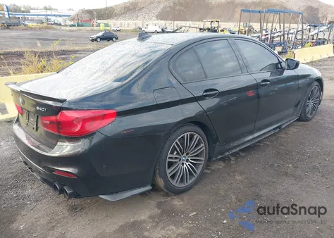 2020 BMW 540I xDrive z USA, uszkodzony, nr VIN WBAJS3C08LCD74726